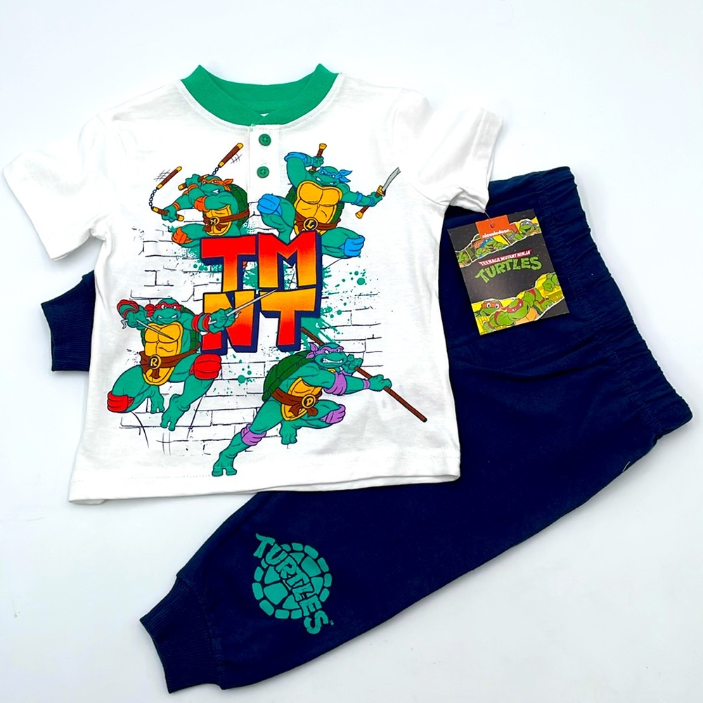 Teenage Mutant Ninja Turtles TMNT Shirt and Joggers Outfit Sweatsuit Sweat Pants